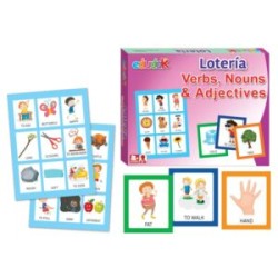 LOTERÍA VERBS, NOUNS & ADJETIVES