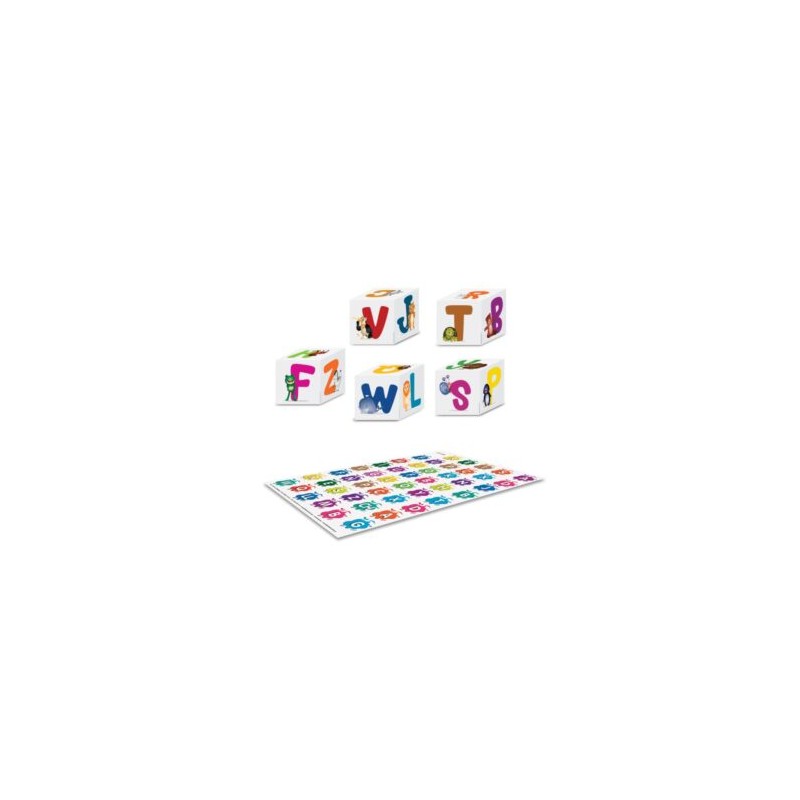 TAPETE ALPHABET 150X200 CM C/5 CUBOS