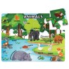 ROMPECABEZ ANIMALES (INGLES)
