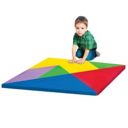 TANGRAM COLCHONETA 120X120X5 VINIL