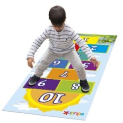 TAPETE JUEGO DEL AVION 70X150 CM