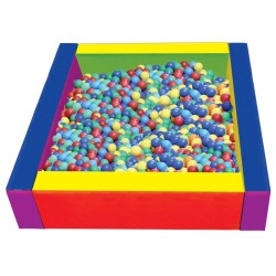 ALBERCA CUADRADA TRANSFORMABLE 120X120X40X15 CM