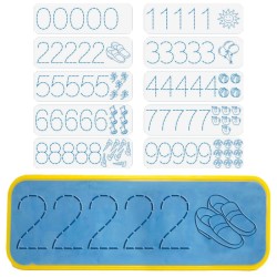 SELLOS LECTO NUMEROS C/10 PZAS