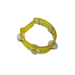 Pandero Transparente Mediano