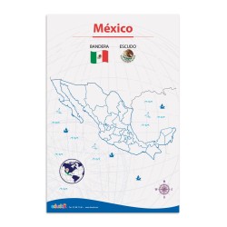 LAMINA DIDACTICA MEXICO EN LONA