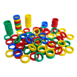 JUEGO DE ANILLOS DE FRACCIONES