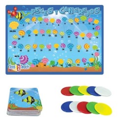 JUEGO DE PECES Y CANGREJOS