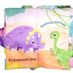 Libro de Tela Dinosaurios