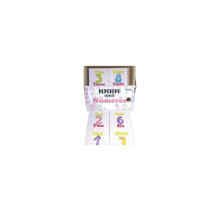Memorama Bilingüe Números