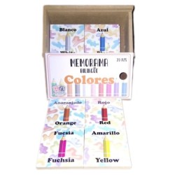 Memorama Bilingue Colores