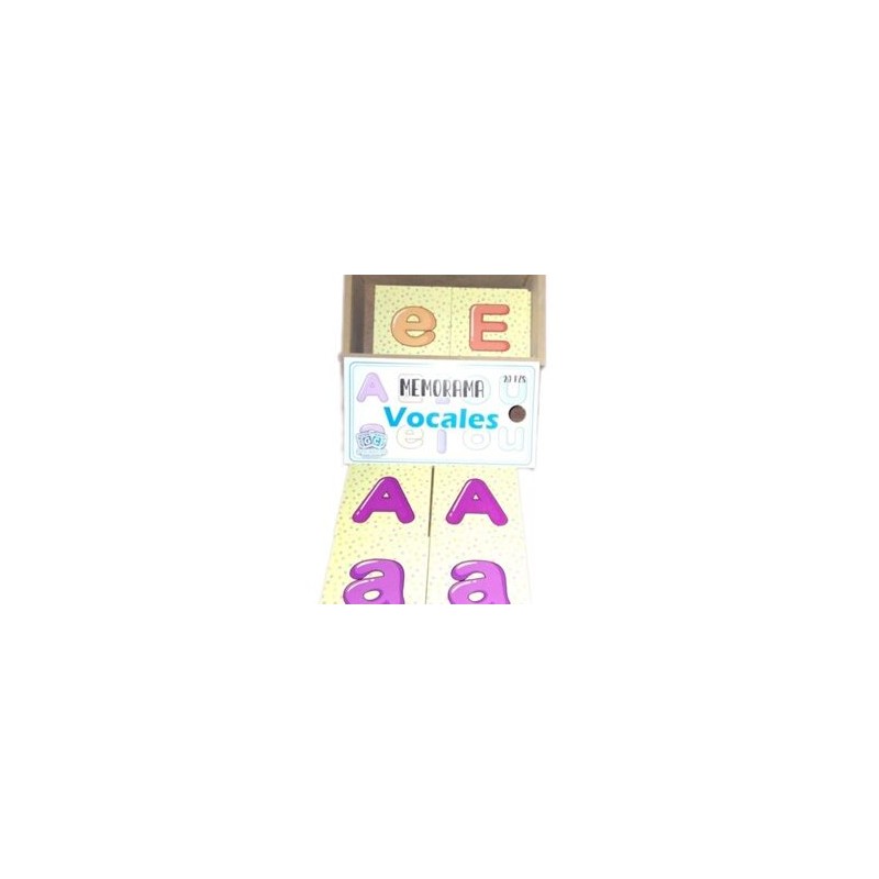 Memorama Vocales