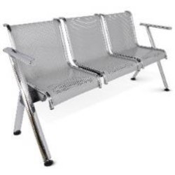 BANCA STEEL 4 PLAZAS