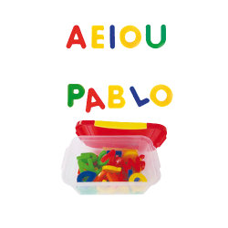 Letras Didácticas Mayúsculas