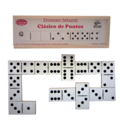 Domino Infantil Clásico de Puntos