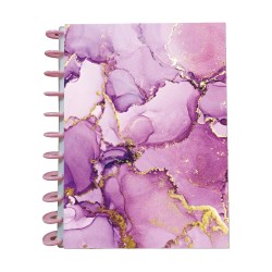 LIBRETA DE DISCOS VIOLETA