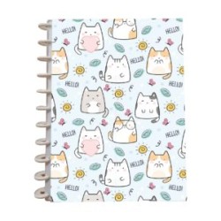 LIBRETA DE DISCOS GATITOS