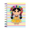 LIBRETA DE DISCOS MUÑECA MEXICANA