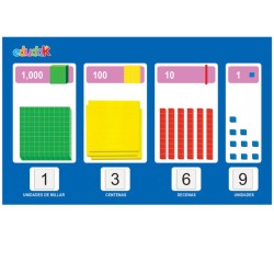 TABLERO NUMERACIÓN POSICIONAL PLANO